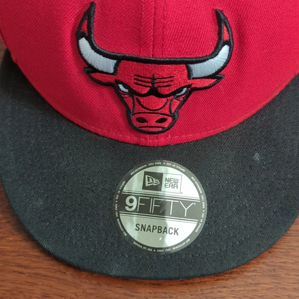 New Era Chicago Bulls Red 9Fifty Adjustable Hat